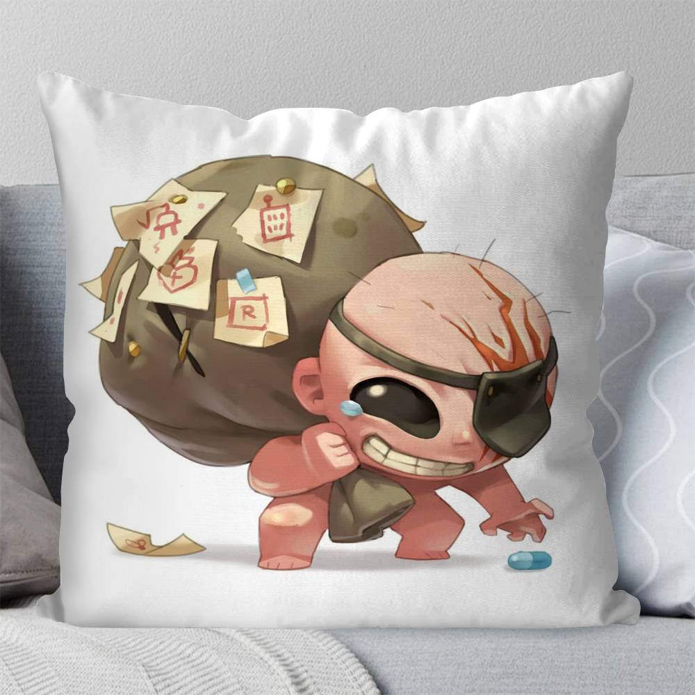 The Binding Of IIsaac Classic Movie Pillow Case Fashion Square Pillowcase Bedroom Sofa Room Ins Decoration Leisure