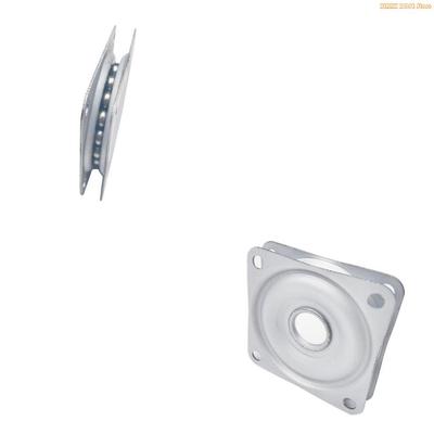 K1AE Square Rotating Bearing Plate Turntable Base Heavy Duty Ball Bearing Hardware for DIY Project