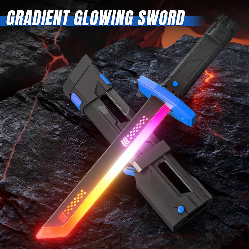 Bright Sword Multi-Color Flash Led Light Shine Outdoor Toy Cosplay Sword Toy Game Party Family Interactive Toy For Kids Adult