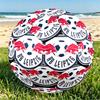 RB Leipzig Print Size 5 Soccer Ball, PU Wear Resistant Football for Match Training and Daily Practice, Birthday Gift for Soccer Fans