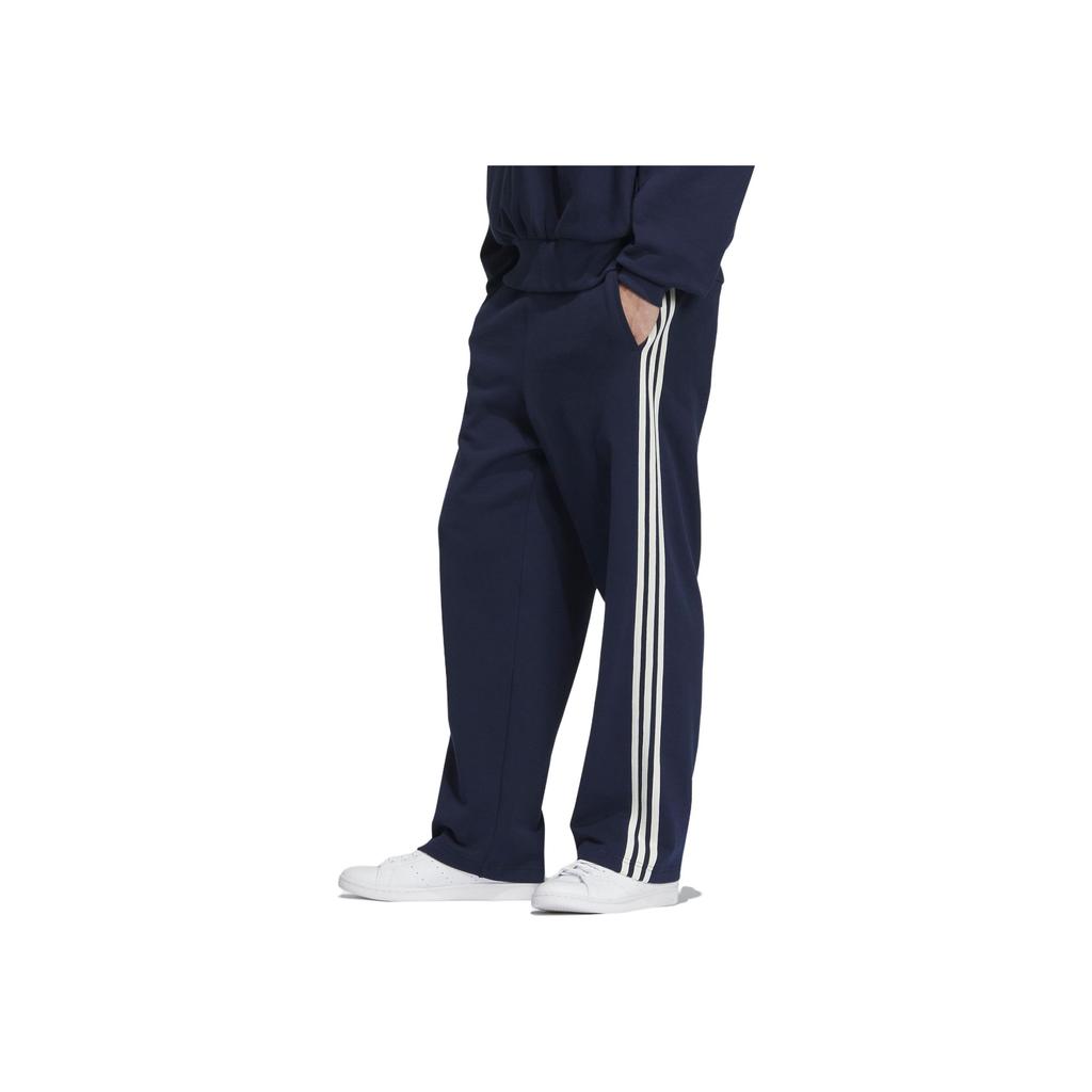 Adidas X Originals FW23 Solid Color Drawstring Joggers Men Bottoms Blue IN1085