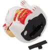 5.5inch Fortune Cat, Battery Operated Japanese Lucky Cat with Waving Arm Chinese Feng Shui Deoration Maneki Neko for Fortune Money and Good Luck, for