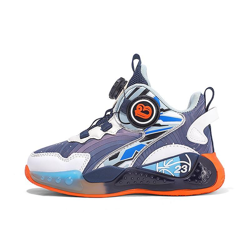 Jugendstil Schuhe Jungen Basketballschuhe Kinder Leichte Rutschfeste Trainings-Sneaker Indoor Outdoor Sportschuhe Schulkinder