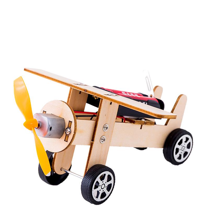 Creative Wooden DIY Airplane Glider Kit for Primary School Students – Educational Handmade Toy Gift