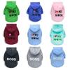 Pet Fleece Hooded Sweatshirt for Dogs - Autumn & Winter Style
