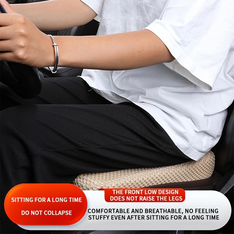 Car Seat Booster Cushion Honeycomb Memory Foam Car Seat Cushion Car Simple Breathable 3D Mesh Thickened Sedentary Seat Cushion