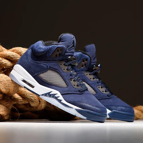 

Мужские кроссовки Air Jordan 5 Navy FD6812-400, оригинал