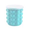 Ice Cube Mold Silicone Bucket with Lid Press Type Easy-Release Ice Trays Ice Cube Maker for Frozen Cocktail Whiskey Wine Holder