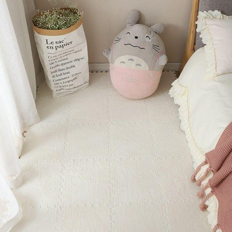 Maty podłogowe antypoślizgowe łączone – odporne na plamy, łatwe do czyszczenia, pełne pokrycie do sypialni/dla raczkującego dziecka.