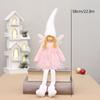 Charming Design Features Christmas Angel Doll Stretchable Doll Winged Decoration