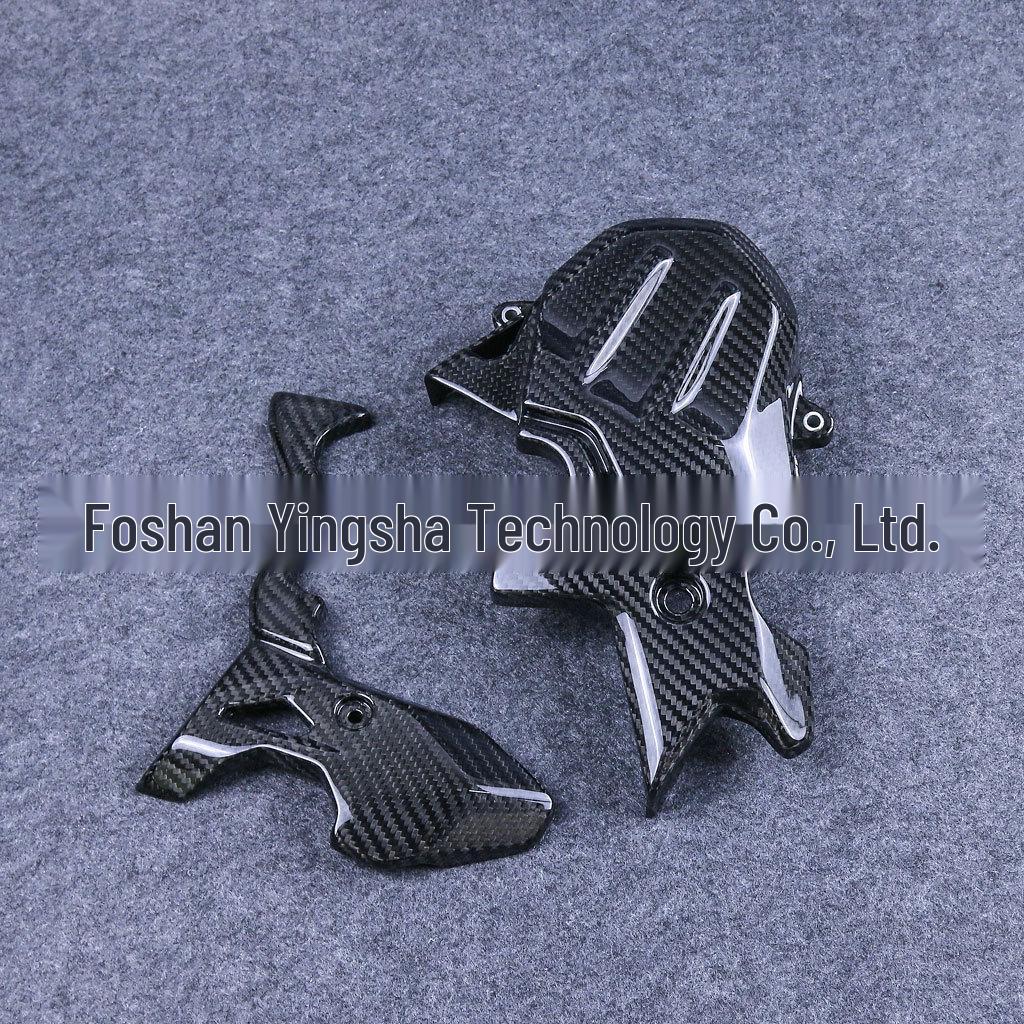 Capa de Motor em Fibra de Carbono Kawasaki Ninja 400 (2018+)