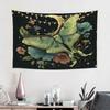 Bohemian Butterfly Moon Aesthetic Home Decor Tapestry Beach Towel Yoga Mat Blanket Table Cloth Tapestry Wall Hanging Tapestry