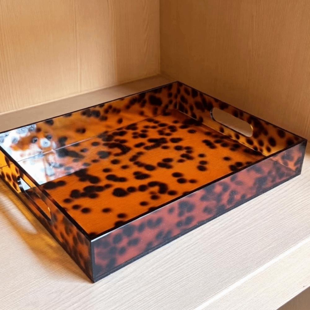 Durable Acrylic Tray Lightweight Jewelry Tray Counter Vanity Tray Home Decor