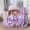 Doc Mcstuffins Flannel Blanket Soft Warm All-Season Throw, Design for Camping, Car Travel, Hiking Sofa, Bed, Office Perfect Gift for Parties