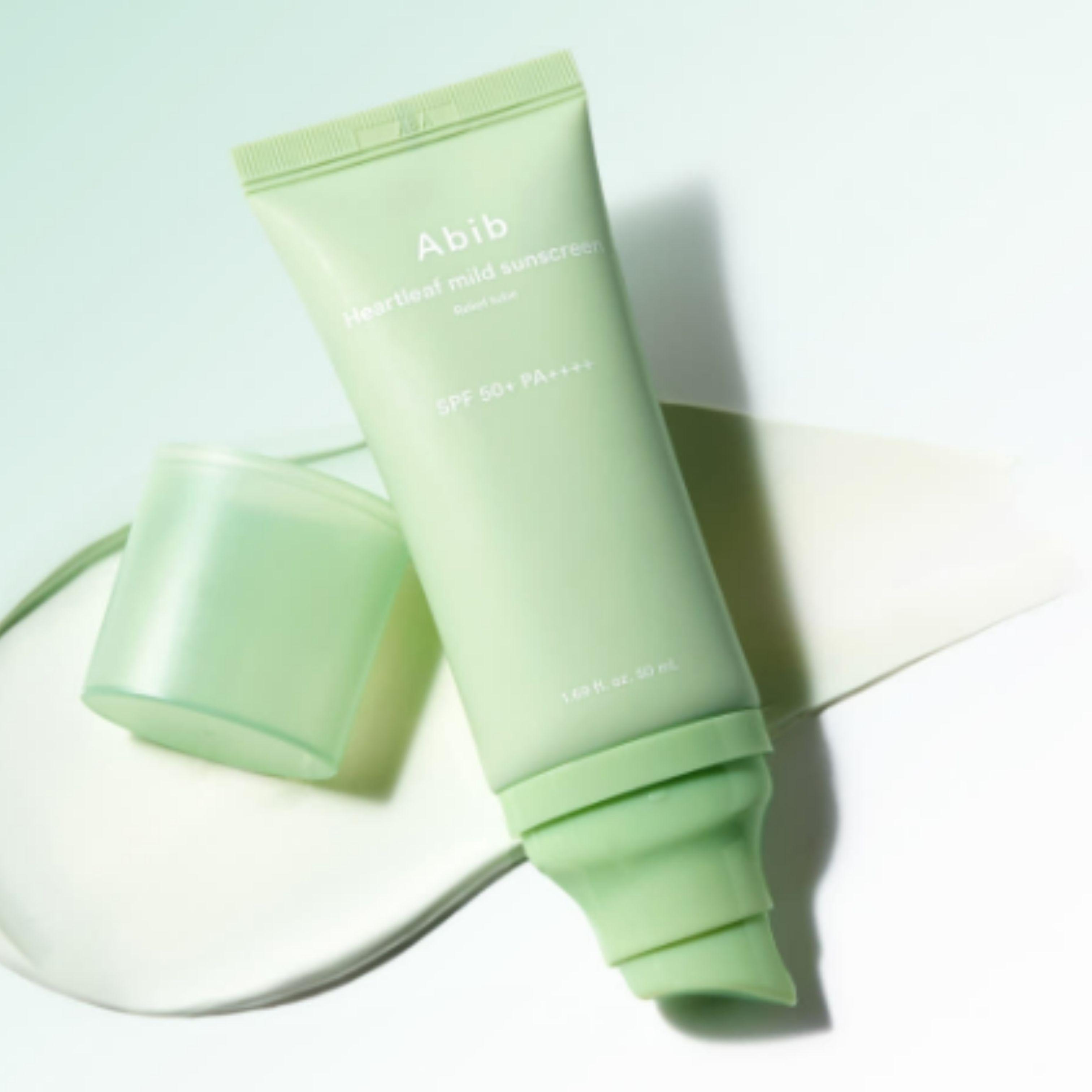 Abib Heartleaf Hyaluron Sun Serum Watery Tube SPF50+ PA++++ – Hydrating UV Protection (50ml)