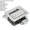 EBTOOLSRV Entrance Door Lock with Safety Aluminum Alloy for Travel and Transporters Latch, Built-in Deadbolt, Campers, Trailers, Trucks, RVs, (Chrome)