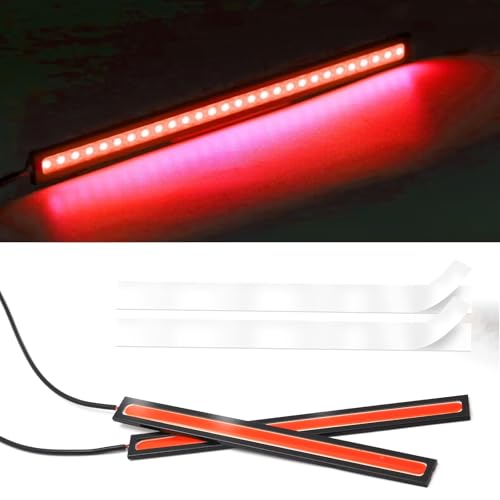 

Светодиодные дневные ходовые огни, высокая яркость, 12 В, COB, взрывной свет, тонкие 17 см, 4 мм, панельное освещение, легкие, прочный двусторонний скотч