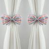 French Pearlescent Gauze Silk Bow Curtain Tieback