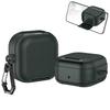 1 Pcs Protective Cover With Secure Lock & Stand For Samsung Galaxy-Buds 4/4pro Earphone Cover Leather Frame Protective Case