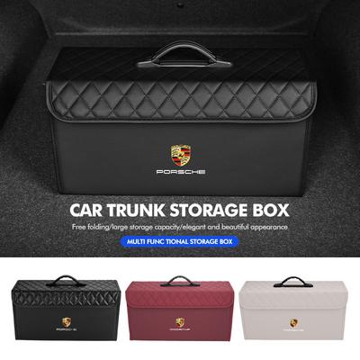 For Car Trunk Collapsible Storage Box High Capacity Organizer Boxster Cayenne Panamera Macan Cayman 911 918 996
