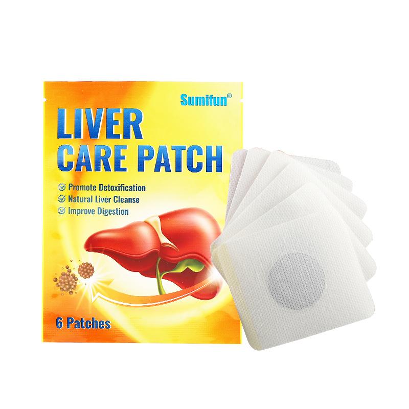 6Pcs/Bag Health Care Patches Navel Sticker Acupoint Health Care Patches Cough Patch Plaster for Child Adult Protect Throat Herbal Plaster