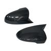 Pair Ox Horn Rearview Side Glass Mirror Cover Trim Frame Side Mirror Caps for Hyundai Tucson 2015-2020 Auto Accessories