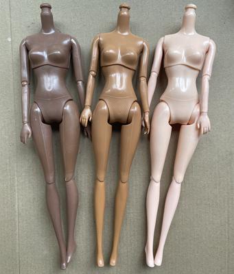 28cm Toys Joints Movable Nude Naked Male Female  Doll Body For 1/6 PP/FR/BABI Super Model Doll House DIY Body Doll Accessories