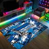 Hertha bsc FC Design Tappeto in Velluto di Cristallo Accogliente Non?Tappeto Stampato Antiscivolo per Camera da Letto Soggiorno Ingresso