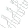 10Pcs Reusable Net Panel Hooks Metal Display Panel Shelf Hook Mesh Panel Hangers  Wall