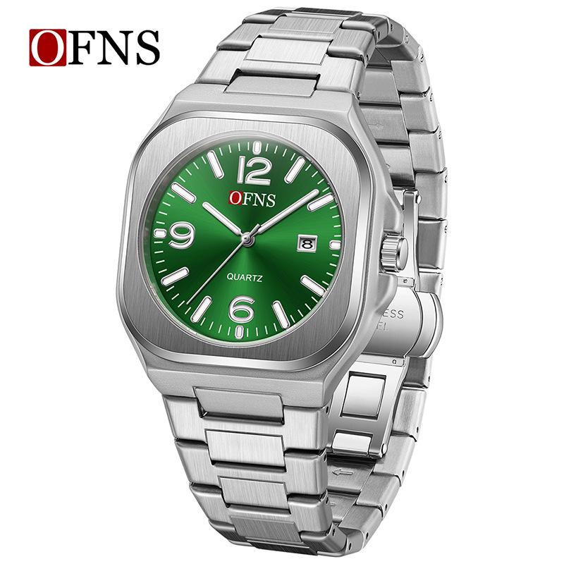 Ofns Men's Waterproof Business Watch, Bestseller, Square/Round Dial, Classic Single Calendar