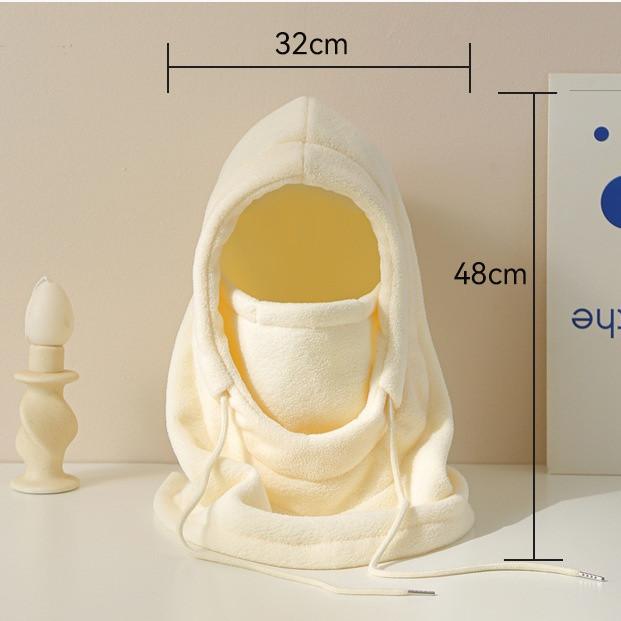 Máscara facial de ciclismo de inverno, cachecol de esqui quente, chapéu integrado, proteção facial à prova de vento e frio de alto valor, para homens e mulheres