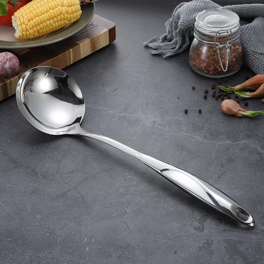 Steel Non-stick Shovel Turner Soup Spoon Spatula Pasta Server Kitchenware Cookware Kitchen Utensils
