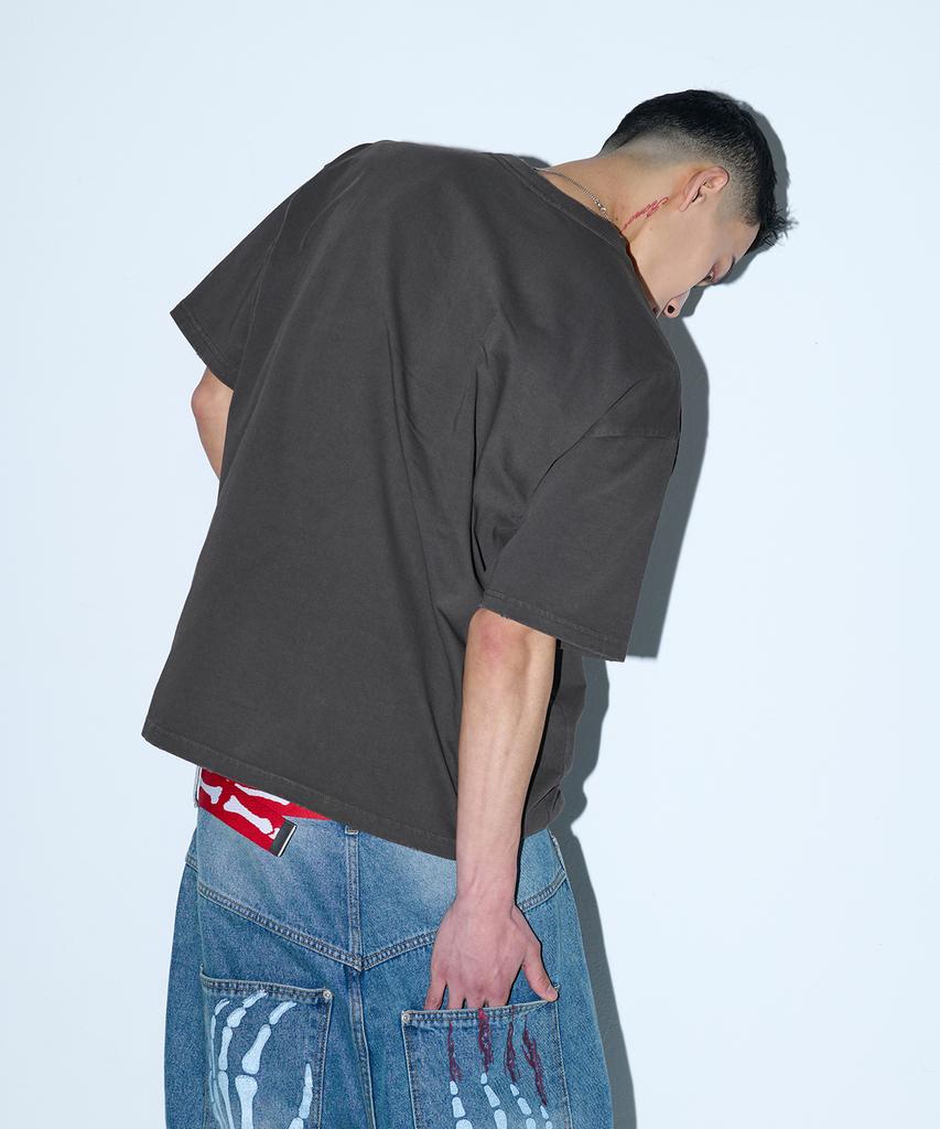 WKNDRS [Koin Seoul] Reaper T-Shirt (Brown)