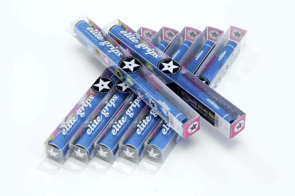 Elitegrips Gripy Golfowe Y360SH Marine Bez Backline Zestaw 7 sztuk, Niebieski,