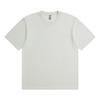 Camiseta de Manga Corta Pesada 230g Algodón Puro Estilo Japonés - Color Sólido Primavera/Verano, Versátil y Sencilla con Opción de Logo Personalizado