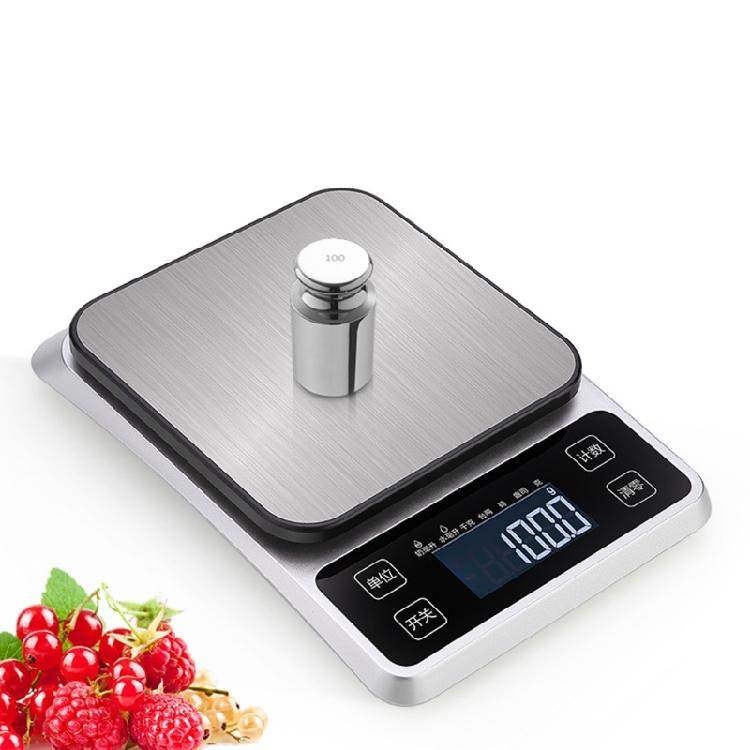 Electronic Postal-Scale Stainless Steel Digital Scale with LCD Backlight Display