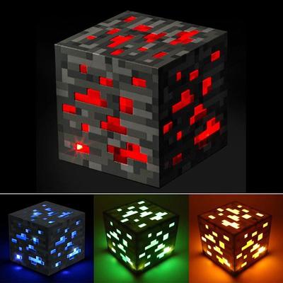 Ore Lamp Led Toy For Kids Figure Toys Redstone Ore Gift Diamond Light Up