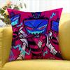 H-Hazbin Vox H-Hotel Trust Us Various Sizes Square Pillow Case For Car Home Bedchamber Decor
