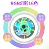 Newest 360° Moving Head Ceiling Fans light E27 Led Remote Control RGB Three-level Wind Speed Living Room Dining Room Bedroom Hot