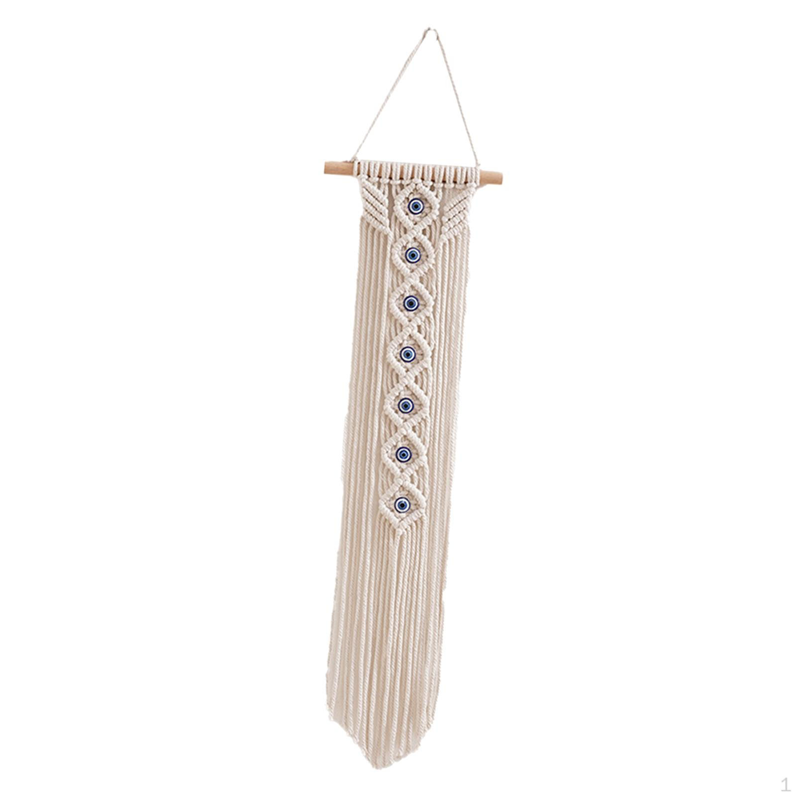 Macrame Wall Hanging Decor Nordic Style Boho Backdrop Household Pendant Handmade Woven Tapestry