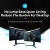 Barra de luz de monitor LED Tela curva Lâmpada suspensa RGB Luzes de fundo Atmosfera Escurecimento contínuo para decoração de sala de jogos
