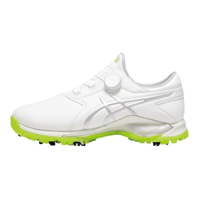 Asics Gel-Ace Pro Boa Prodyšné Pohodlné Všestranné Odolné Nízké Golfové Boty Pánské tenisky Žlutá Bílá 1111A229-101