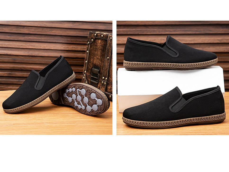 Pantofi slip-on pentru bărbați 2025 cu branț magnetic vibrator respirabil