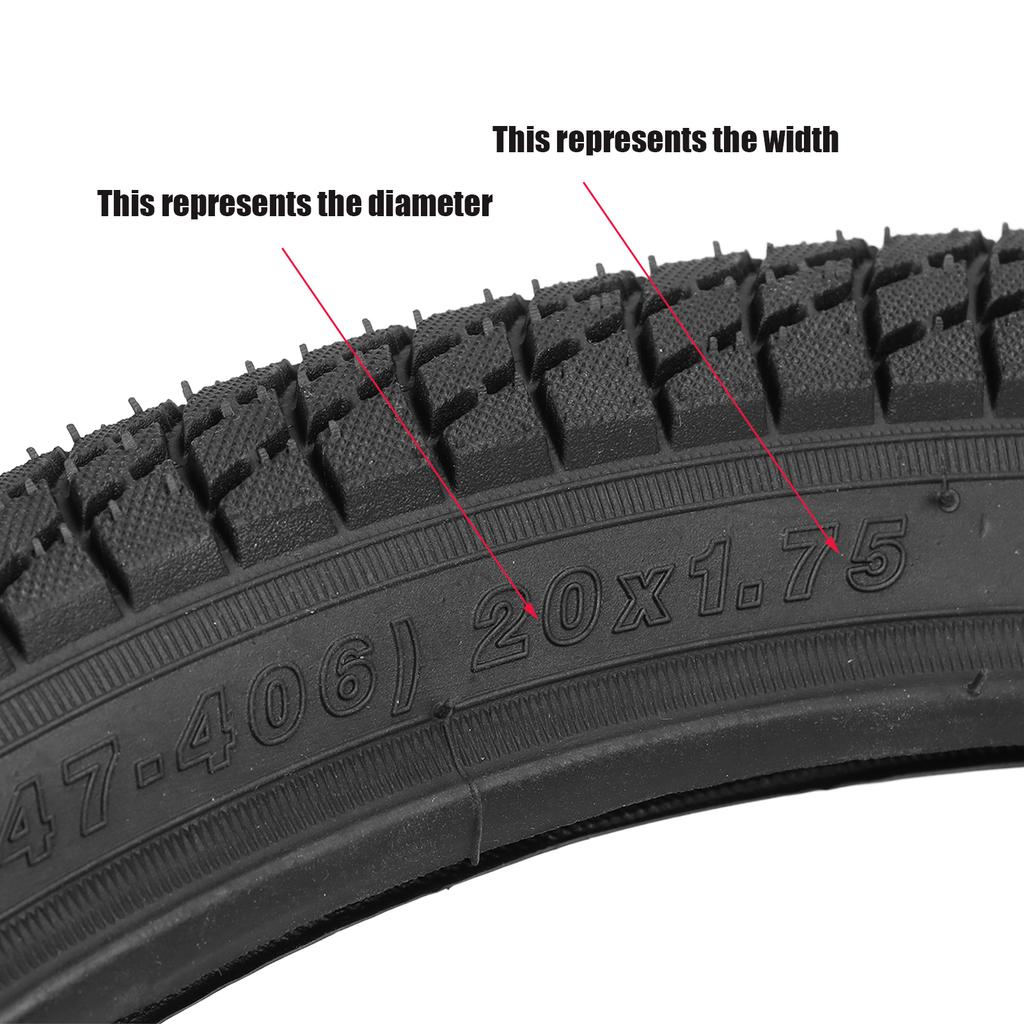 Pneumatici Esterni in Gomma per Biciclette da Bambino Sostituzione Resistenti all'Usura Pneumatico per Bambini per Ciclismo
