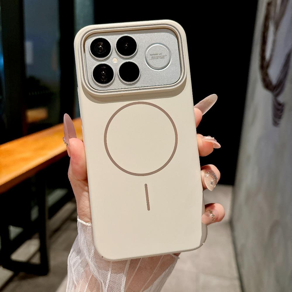 High End Minimalist Matte Magnetic Phone Case for Xiaomi Poco X7 Pro F7 Ultra Pro F8 Pro F8 Ultra Wireless Charging Shockproof Bumper Cover