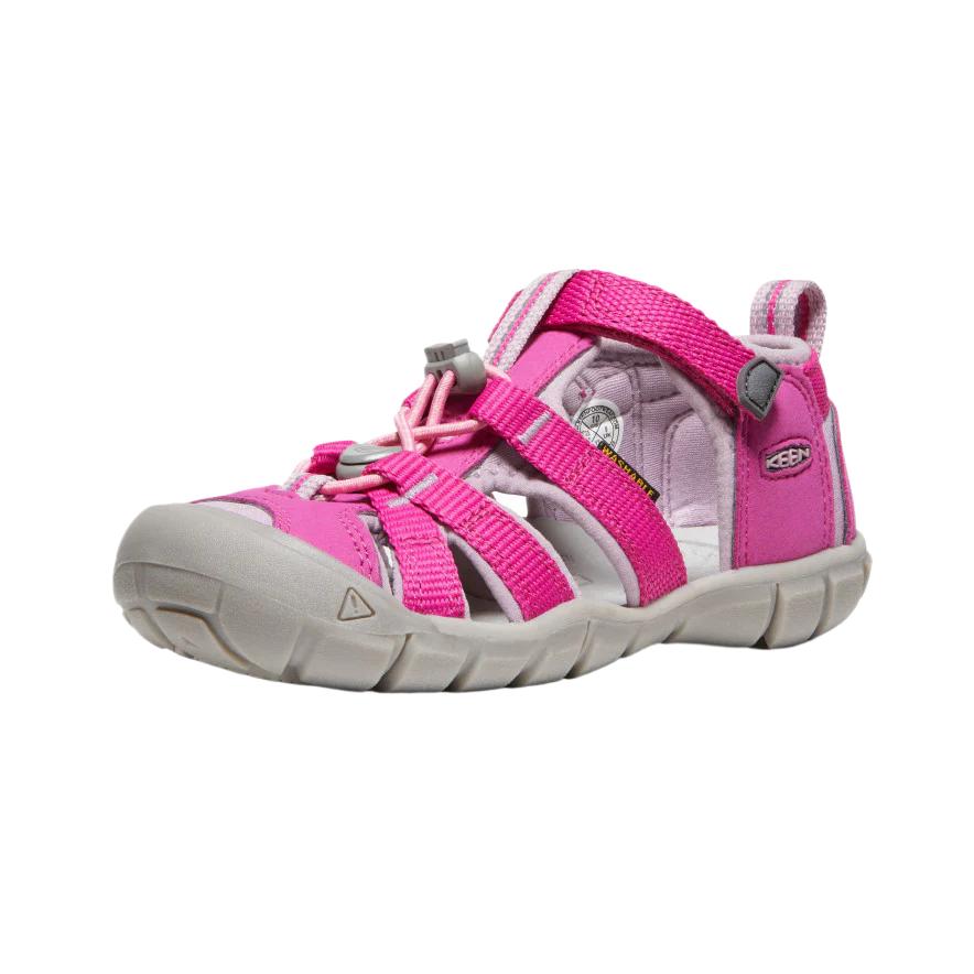 Keen Seacamp 2 Cushioning Abrasion Resistant Breathable Cushioning Abrasion Resistant Breathable Children s Sandals 1022979 27/28