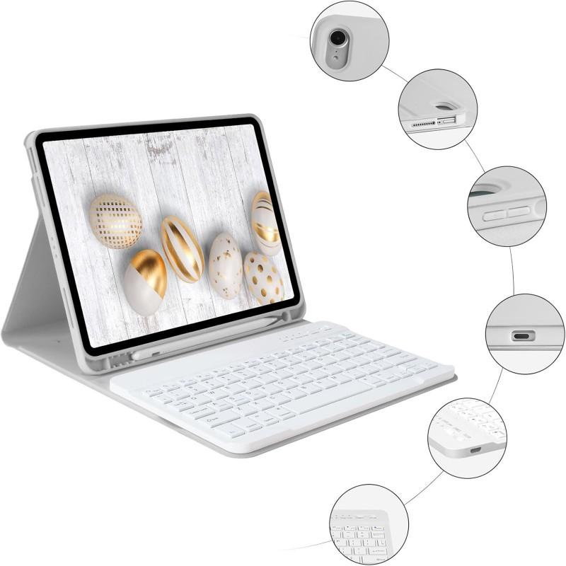 Wireless Bluetooth Keyboard Case IPad Air 11 Inch With Stand Magnetic Shockproof Folio Cover A16 Tablet