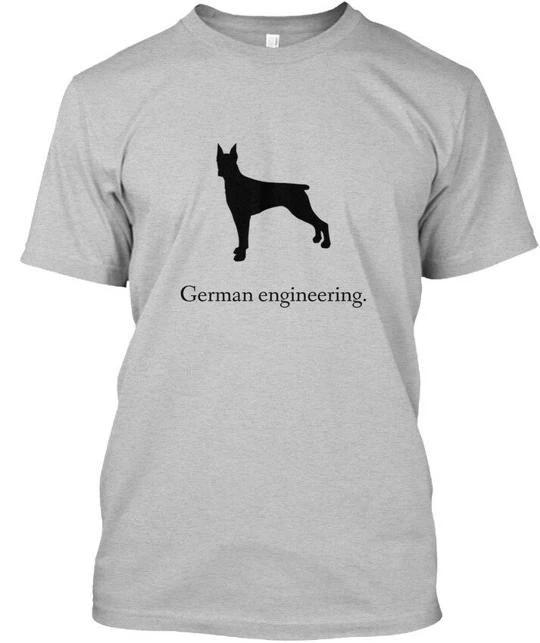 Doberman German Engineering T shirt Made in the USA Size S to 5XL XL