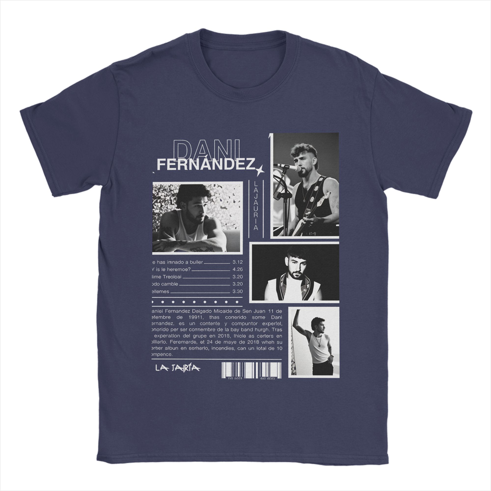 

Rapper Dani Fernandez Cotton T Shirt For Unisex Summer Y2K Fun TShirts O Neck Harajuku Tee Shirt Plus Size Design Clothes 3XL