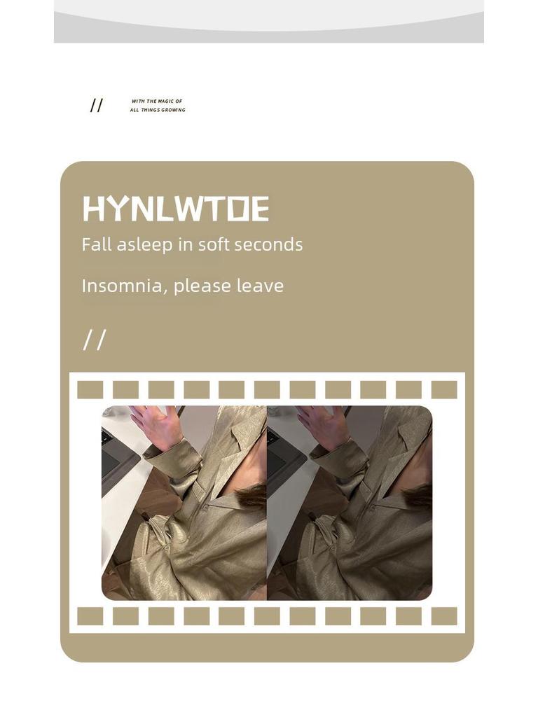 Damski Zestaw Piżamowy Celebrity Kardigan - Długi Rękaw i Spodnie na Wiosnę, Jesień, Zimę